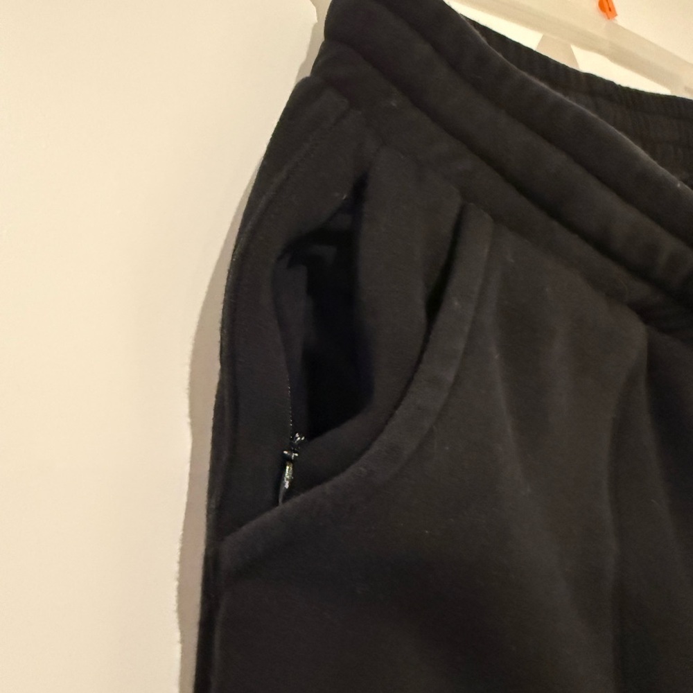 Ollie Gray Black Jogger Track Pants - Women's maternity Casual Sweatpants - Picture 4 of 4